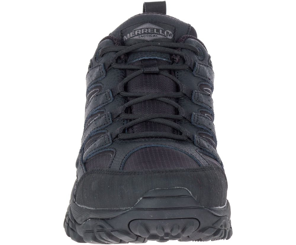 Merrell Hiking Shoes Black - Moab 2 Tactical - Womens 34DSLHBXF